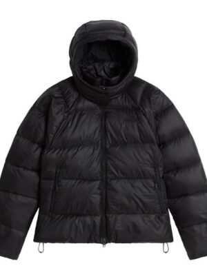 The North Face Womens Hydrenalite City Down Hooded Jacket, Black