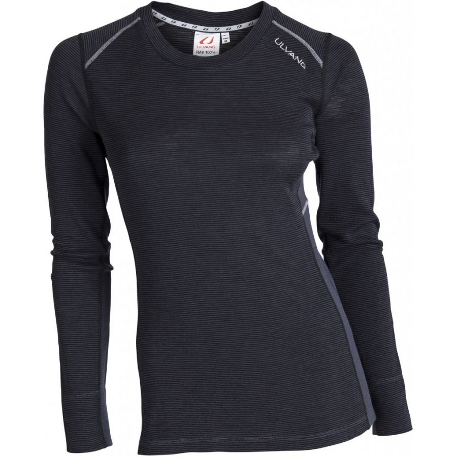 Ulvang Rav 100% round neck, dame, sort Ulvang Rav 100% round neck, dame, sort