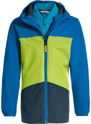 Vaude Escape 3in1 Jacket, vinterjakke, børn, grøn/blå