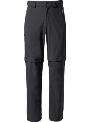 Vaude Farley Stretch T-Zip Pants III, vandrebukser, herre, sort