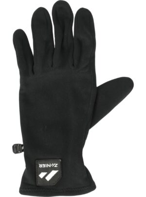 Zanier Pontetorto Fleece, handsker, sort