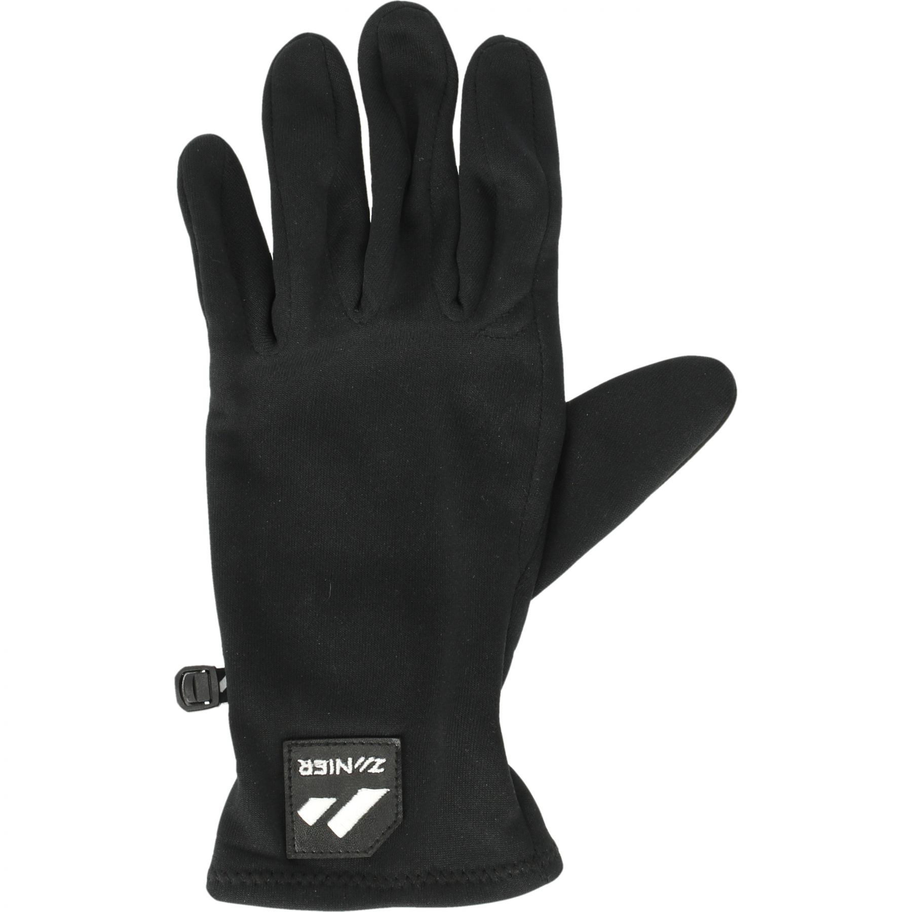 Zanier Pontetorto Fleece, handsker, sort Zanier Pontetorto Fleece, handsker, sort