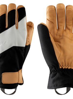 Zanier Sky GTX, skihandsker, herre, sort/beige