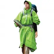 70D Tarp Poncho Green - grøn -