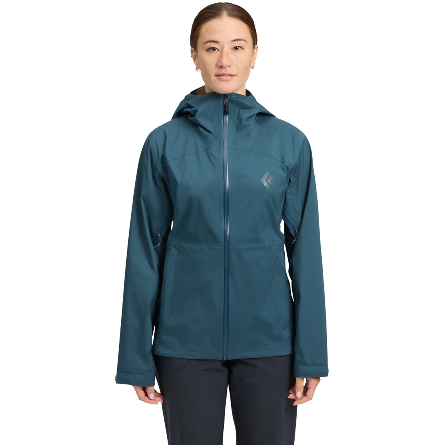 Black Diamond Fineline Stretch Shell Jacket Dame S Blå Skaljakker Black Diamond Fineline Stretch Shell Jacket Dame S Blå Skaljakker