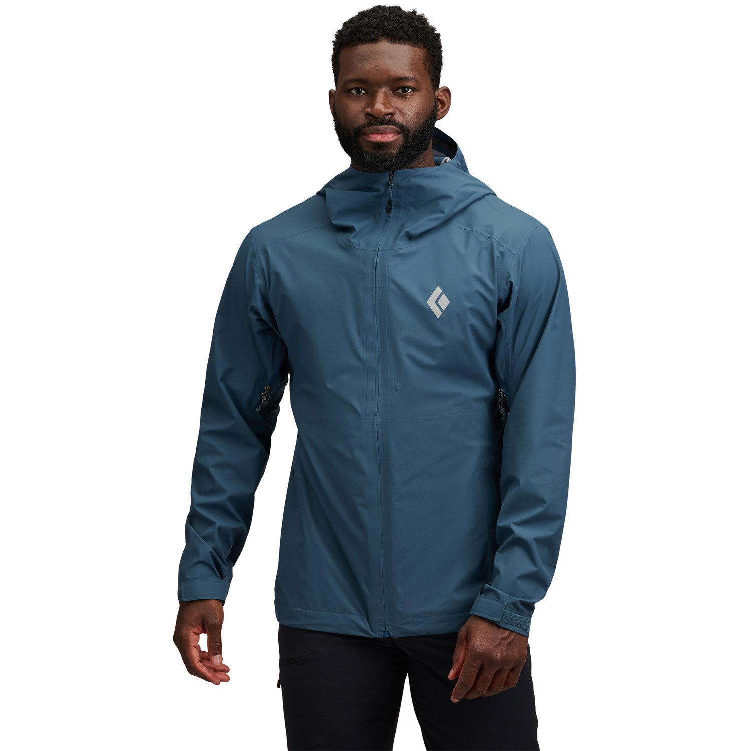 Black Diamond Strataline Stretch Shell Jacket Herre M Blå Skaljakker Black Diamond Strataline Stretch Shell Jacket Herre M Blå Skaljakker