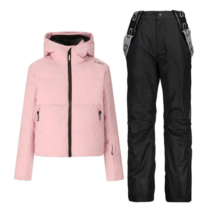 CMP Skisæt, børn, pink/sort CMP Skisæt, børn, pink/sort