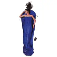 Cocoon Mummyliner,100% Silk, Ultramarine Blue - Lagenpose