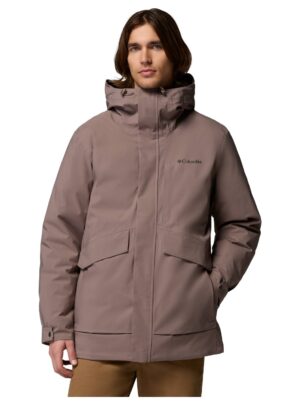 Columbia Street Heights Parka Herre M Brun Dunjakker
