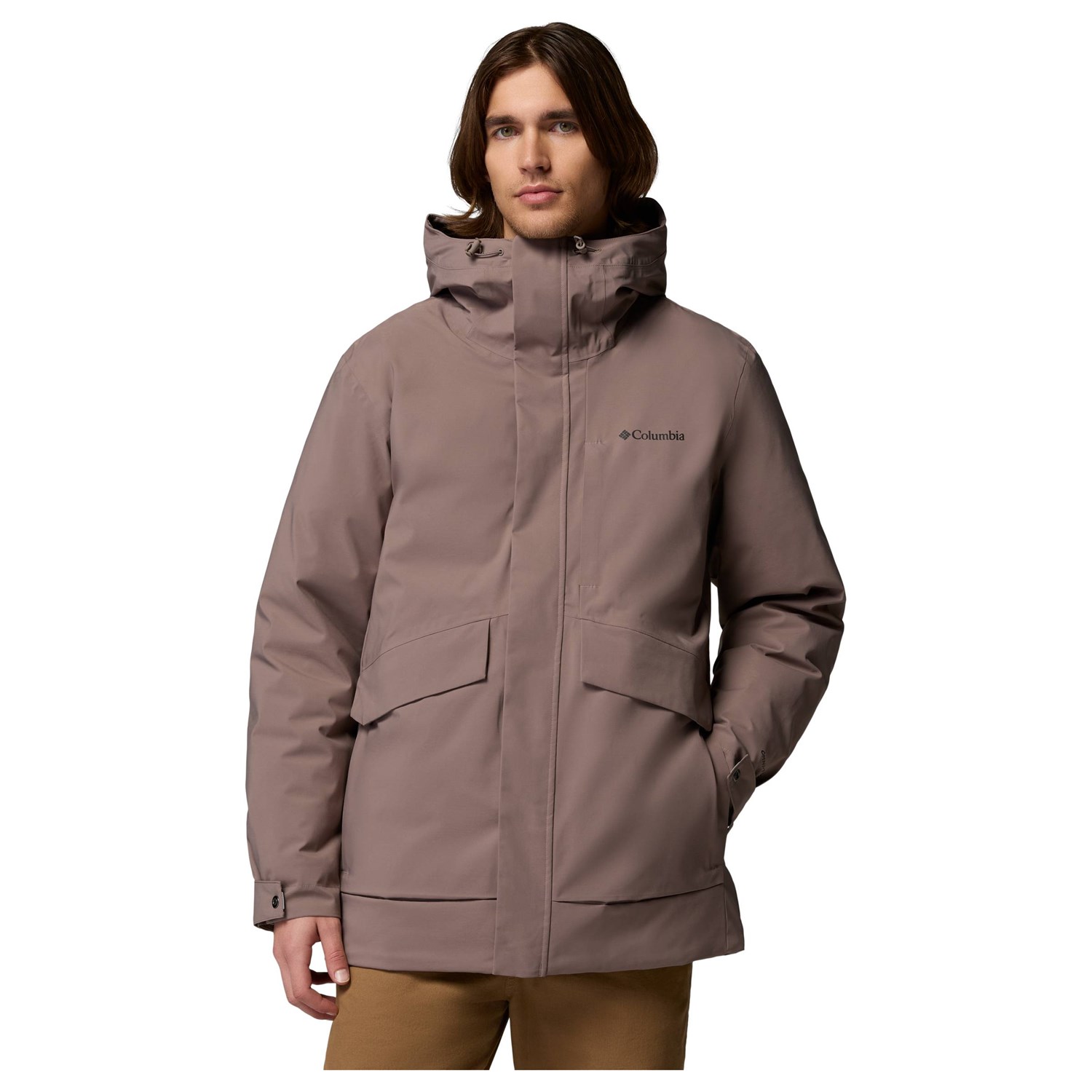 Columbia Street Heights Parka Herre M Brun Dunjakker Columbia Street Heights Parka Herre M Brun Dunjakker