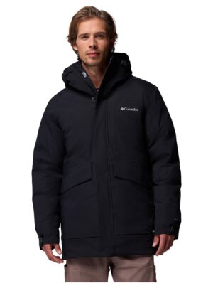Columbia Street Heights Parka Herre S Sort Dunjakker