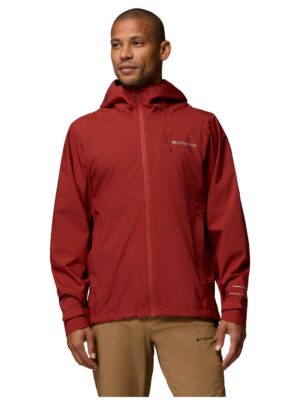 Columbia Trailborne 2.5L Shell Herre M Rød Skaljakker