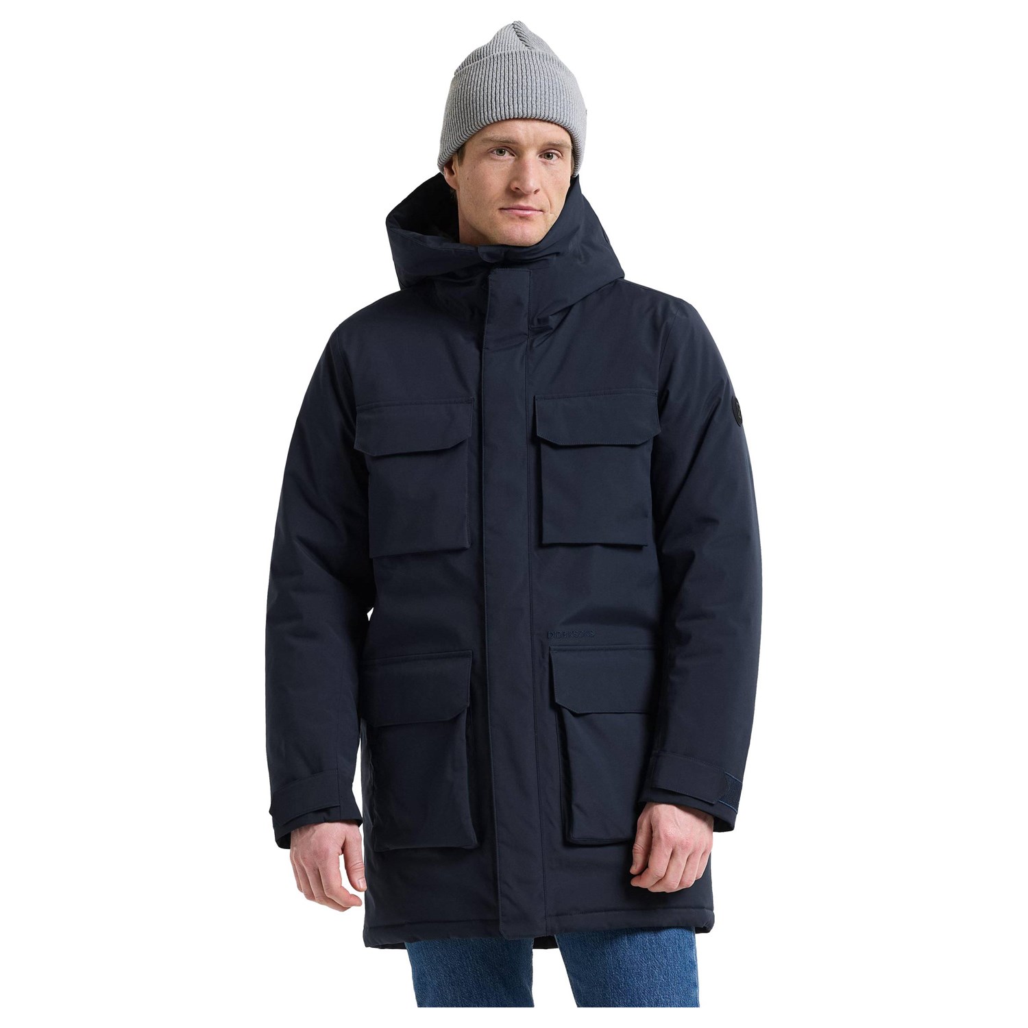 Didriksons Aiden Parka 2 Herre S Blå Fiberjakker Didriksons Aiden Parka 2 Herre S Blå Fiberjakker