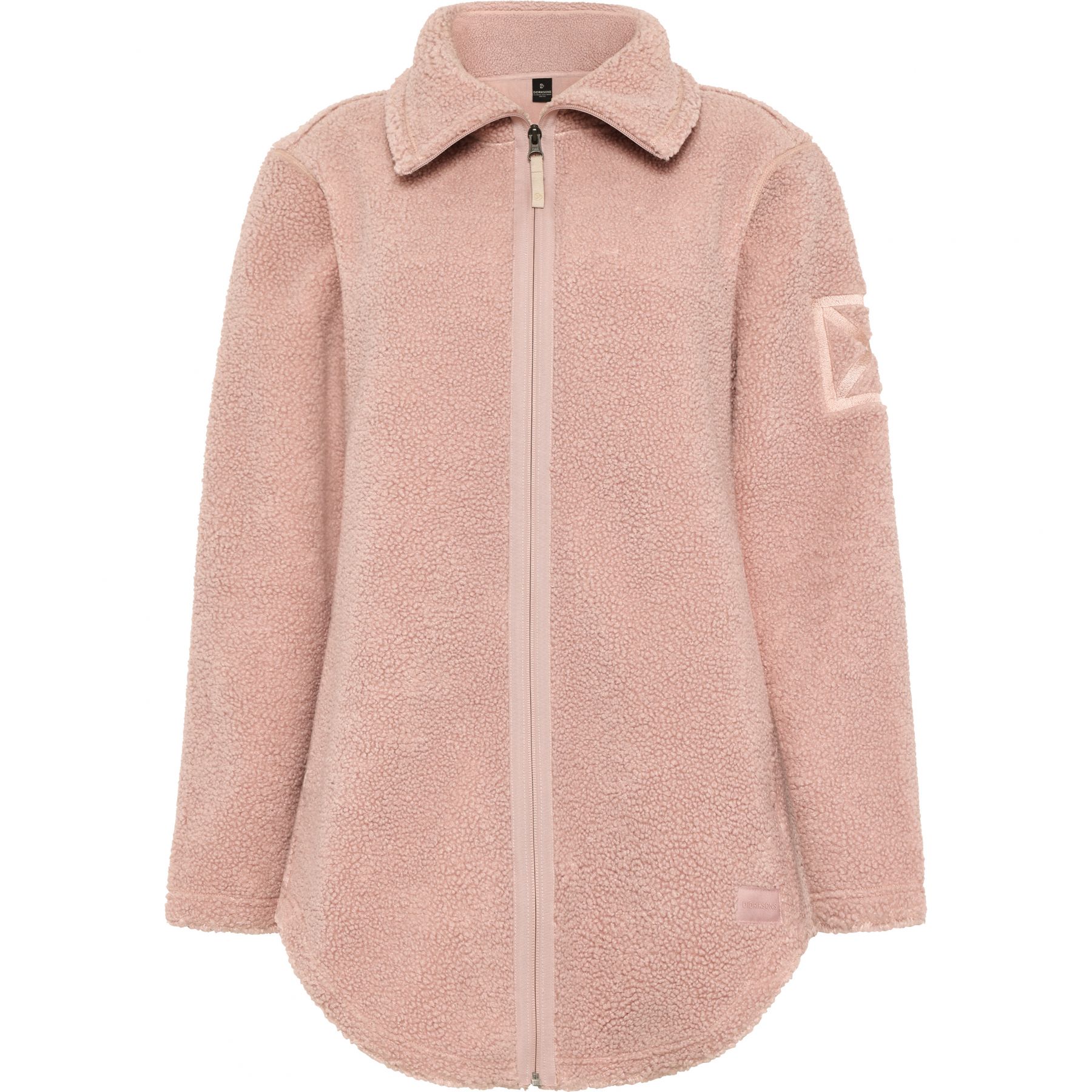 Didriksons Umi, fleecefrakke, dame, vintage pink Didriksons Umi, fleecefrakke, dame, vintage pink
