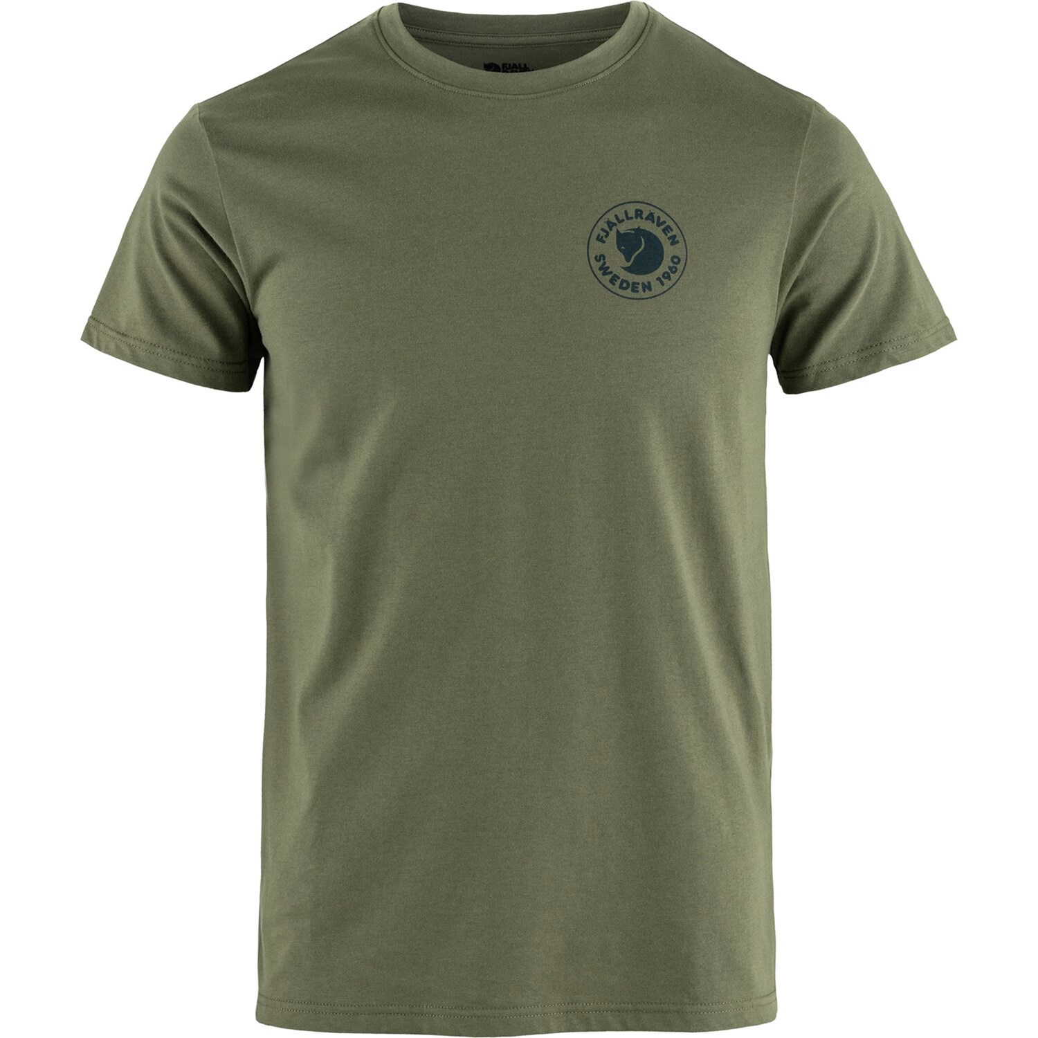 Fjällräven 1960 Logo T-Shirt Herre M Grøn Korte ærmer Fjällräven 1960 Logo T-Shirt Herre M Grøn Korte ærmer