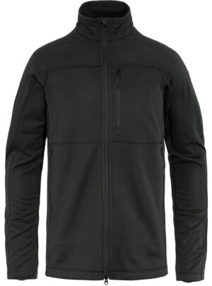 Fjällräven Abisko Lite Fleece Herre / Mænd-black-2XL - Fleecejakker