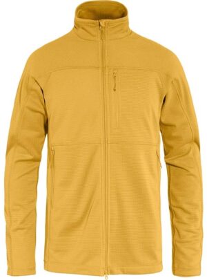 Fjällräven Abisko Lite Fleece Herre / Mænd-ochre-L - Fleecejakker