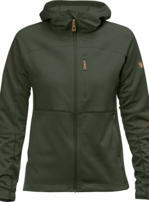 Fjällräven Abisko Trail Fleece Dame L Grøn Fleece