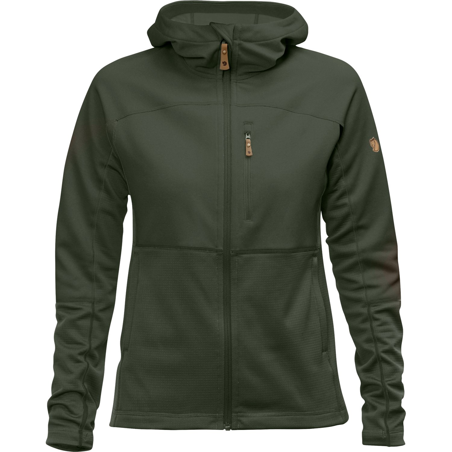 Fjällräven Abisko Trail Fleece Dame M Grøn Fleece Fjällräven Abisko Trail Fleece Dame M Grøn Fleece