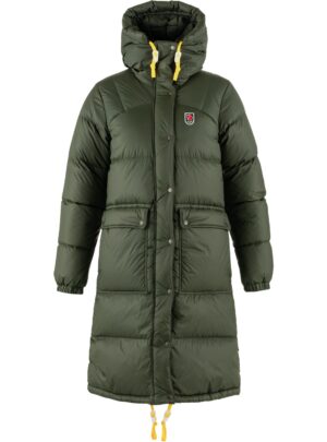 Fjällräven Expedition Long Down Parka Dame XXS Grøn Dunjakker