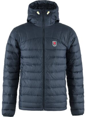 Fjällräven Expedition Pack Down Hoodie Herre M Blå Dunjakker