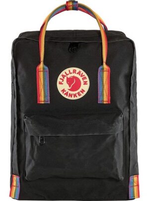 Fjällräven Kånken Rainbow 16L-black - Skoletasker / -rygsække