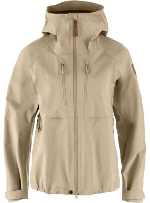 Fjällräven Keb GTX Jacket Dame XS Beige Skaljakker