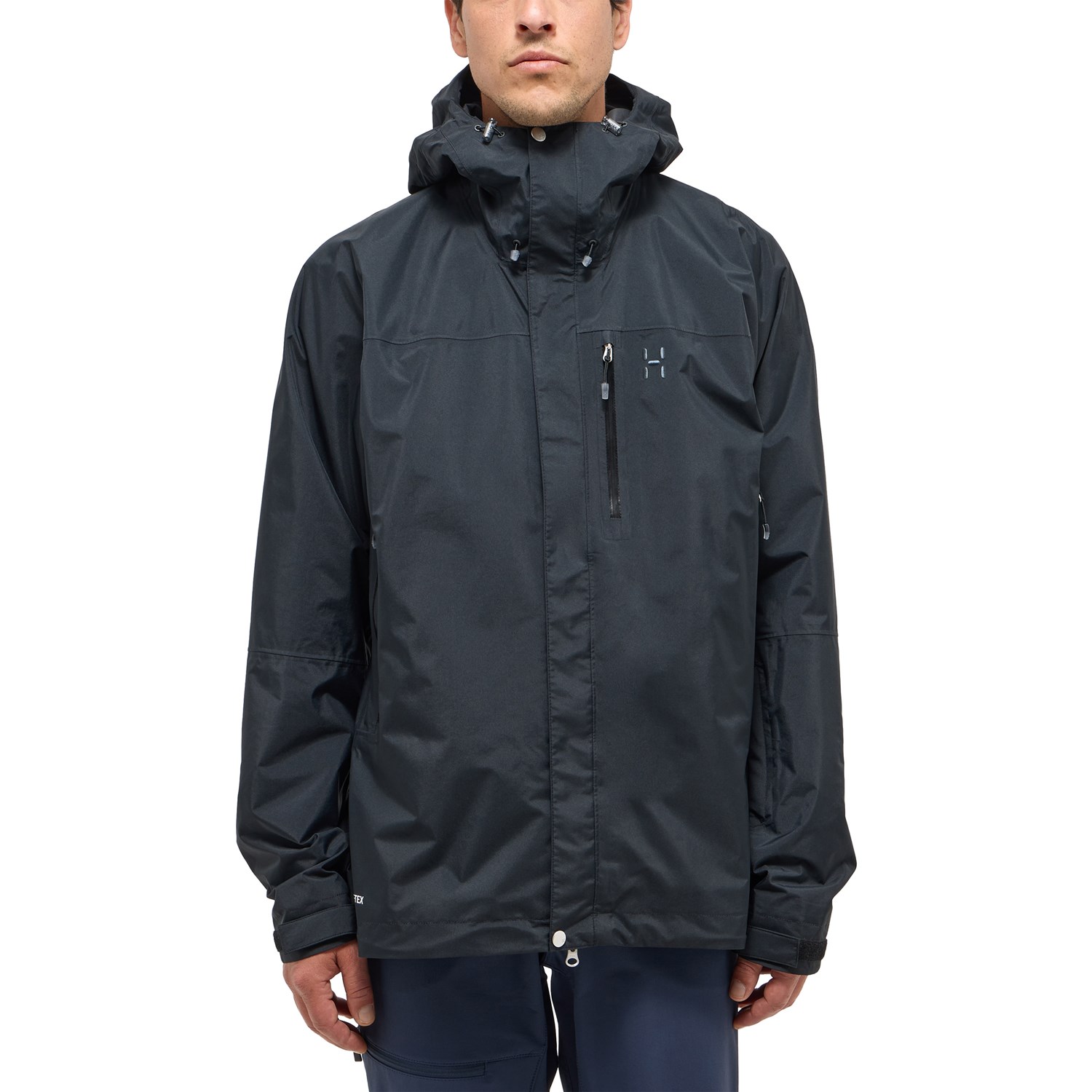 Haglöfs Astral GTX II Jacket Herre M Sort Skaljakker Haglöfs Astral GTX II Jacket Herre M Sort Skaljakker