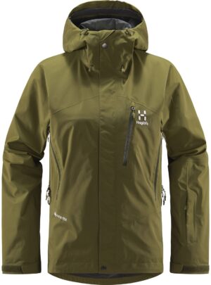Haglöfs Astral GTX Jacket Dame XS Grøn Skaljakker