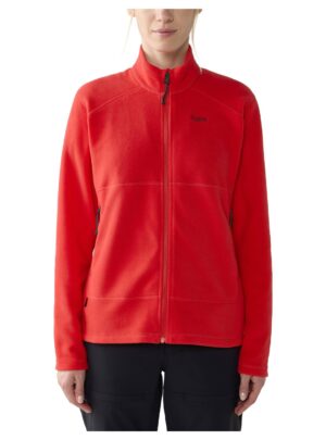 Haglöfs Buteo Mid II Jacket Dame S Rød Fleece
