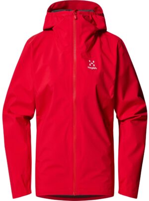 Haglöfs Korp Proof Jacket Dame S Rød Skaljakker