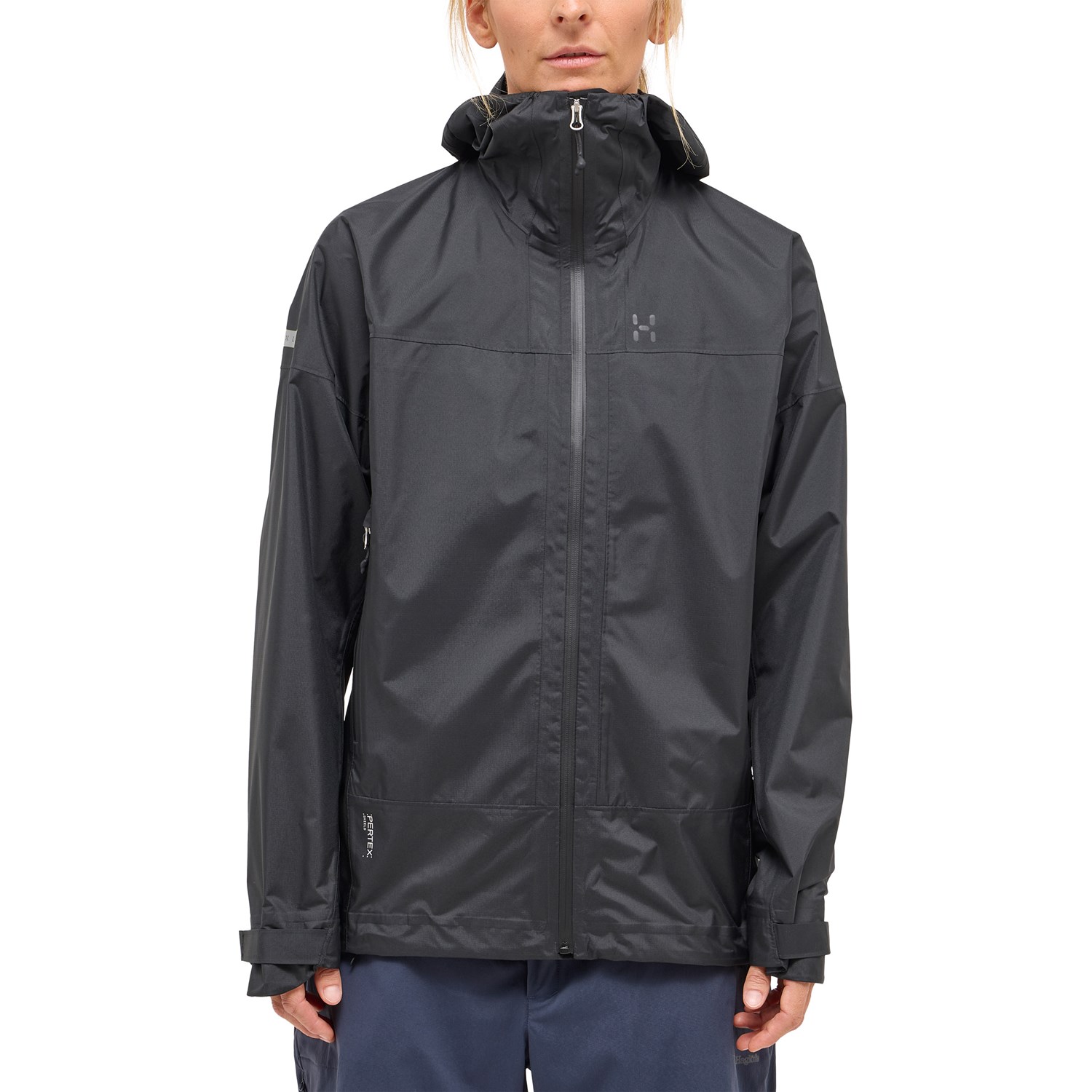 Haglöfs L.I.M Airak 2.5L Jacket Dame L Sort Skaljakker Haglöfs L.I.M Airak 2.5L Jacket Dame L Sort Skaljakker