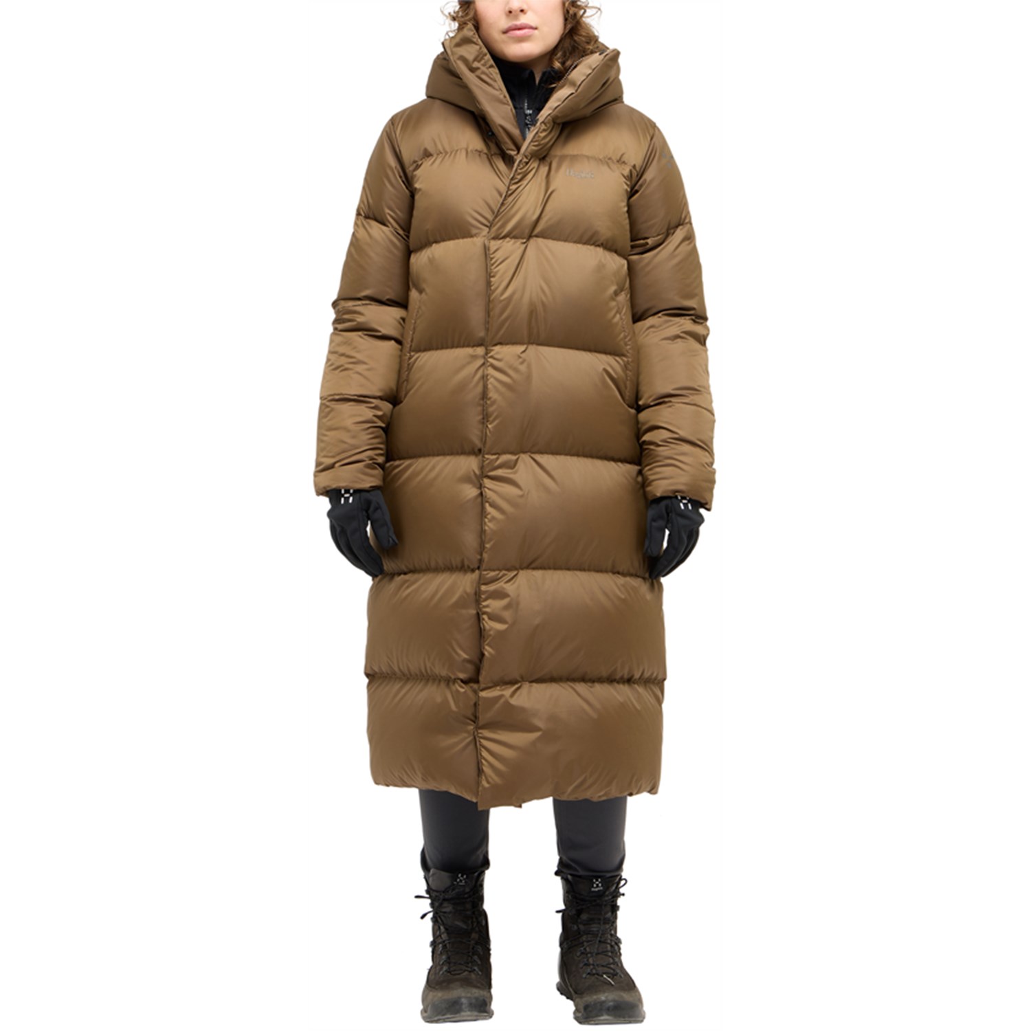 Haglöfs Long Down II Parka Dame S Brun Dunjakker Haglöfs Long Down II Parka Dame S Brun Dunjakker