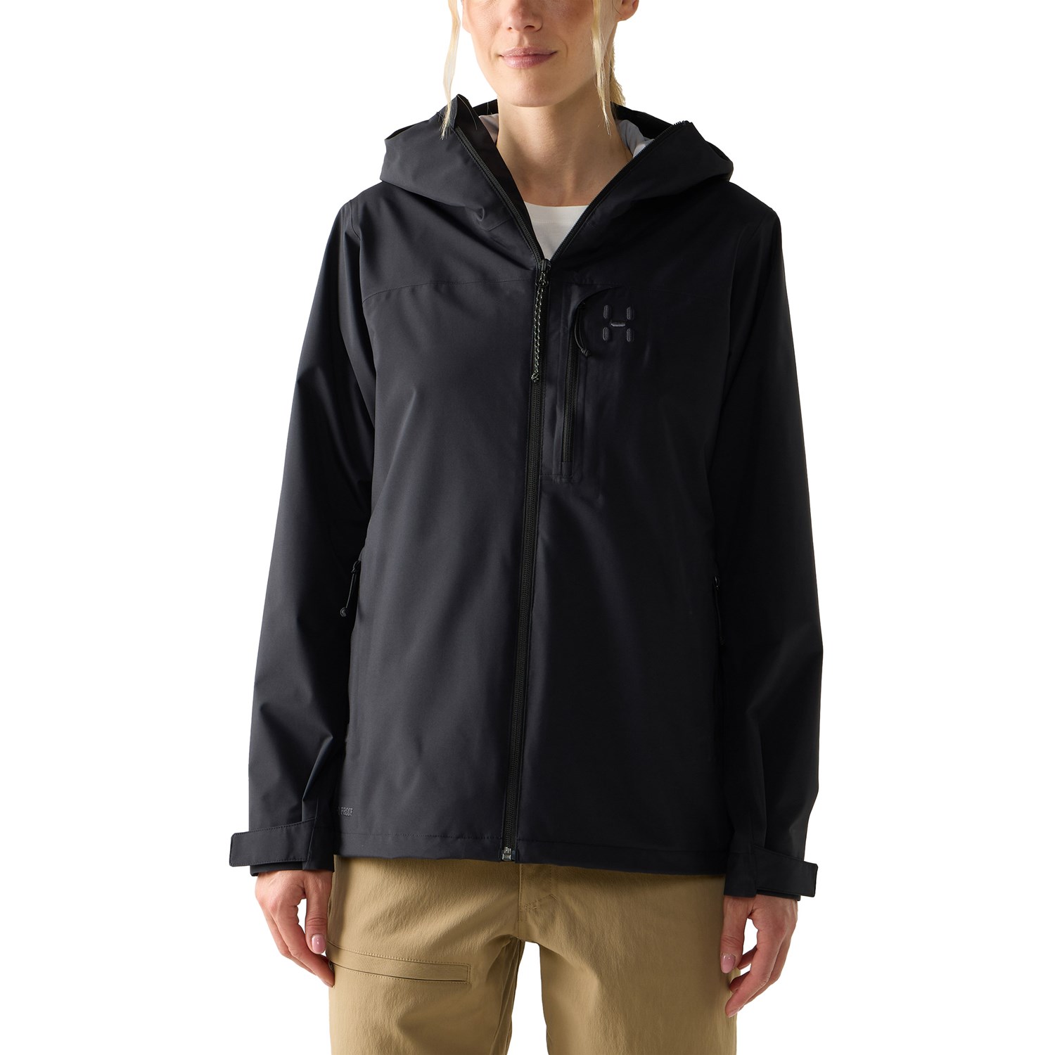 Haglöfs Ozka Proof Jacket Dame S Sort Skaljakker Haglöfs Ozka Proof Jacket Dame S Sort Skaljakker