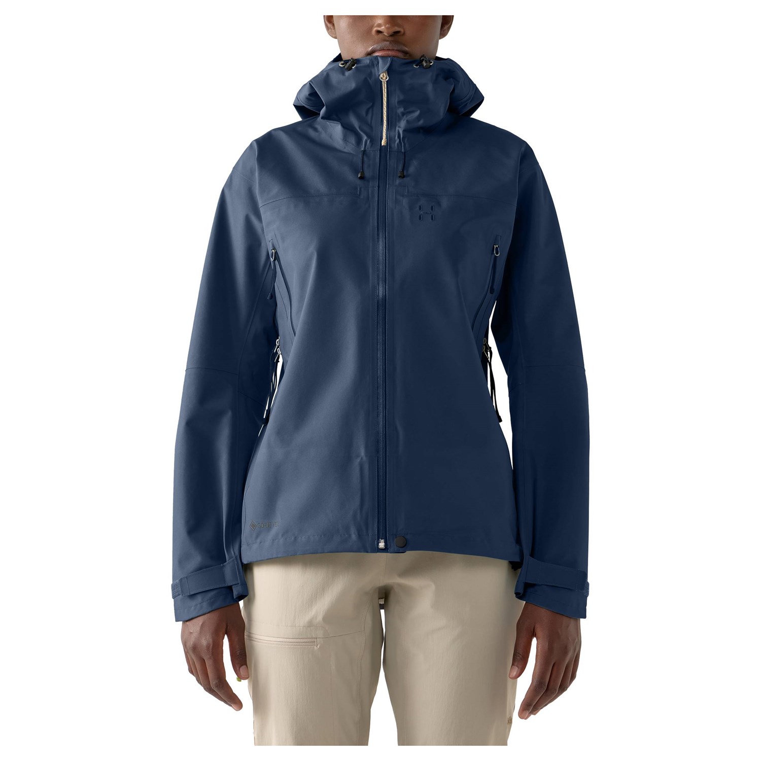 Haglöfs ROC Sight GTX Jacket Dame XS Blå Skaljakker Haglöfs ROC Sight GTX Jacket Dame XS Blå Skaljakker