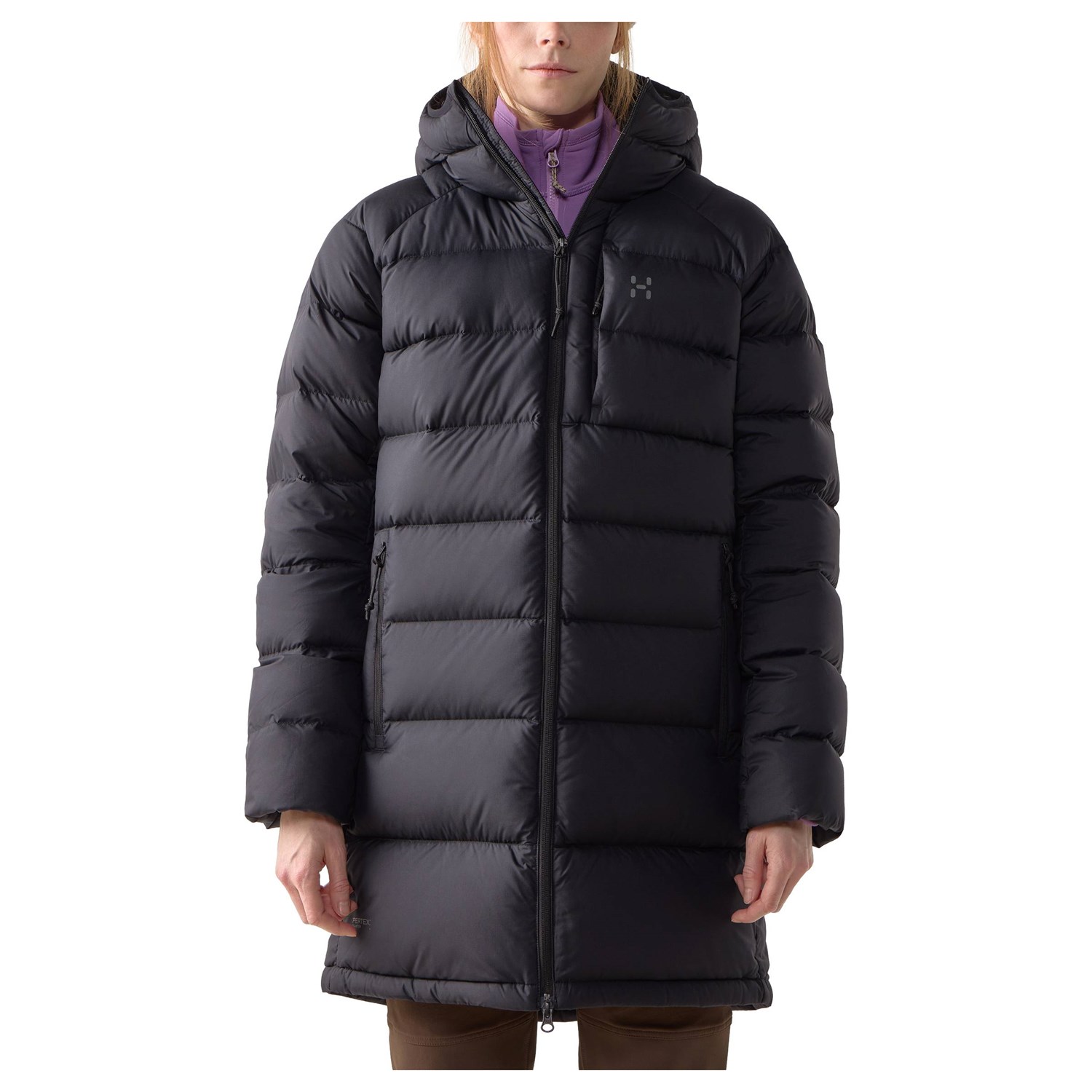 Haglöfs Rosson Down Parka Dame S Sort Dunjakker Haglöfs Rosson Down Parka Dame S Sort Dunjakker