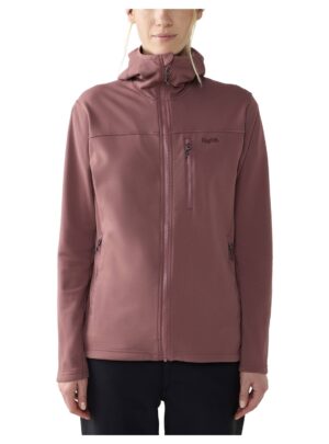 Haglöfs Rosson Mid Hood Dame S Misty Mauve Fleece