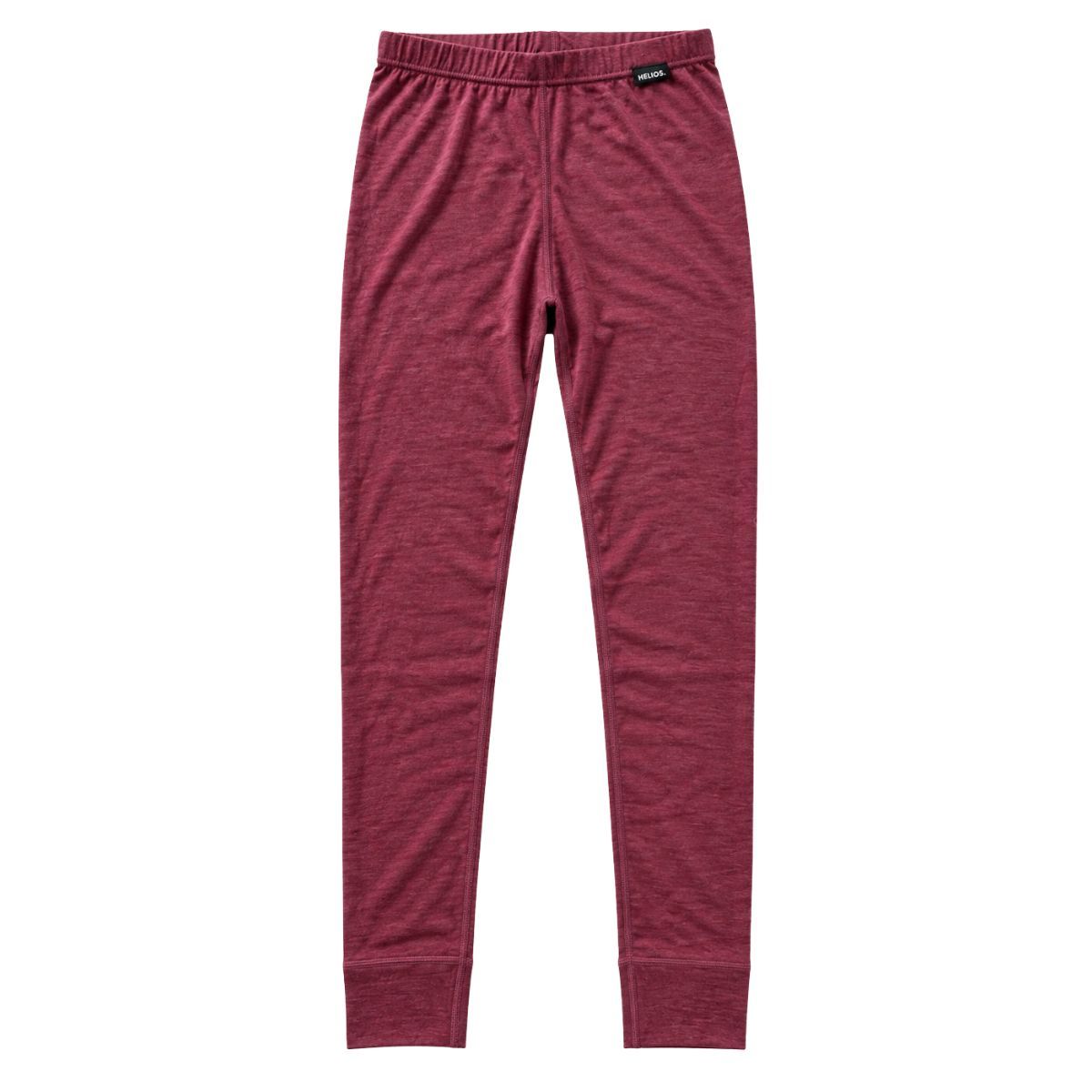 Helios Merino One, skiunderbukser, junior, rød Helios Merino One, skiunderbukser, junior, rød