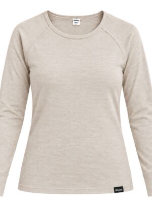 Helios Merino One, skiundertrøje, dame, beige