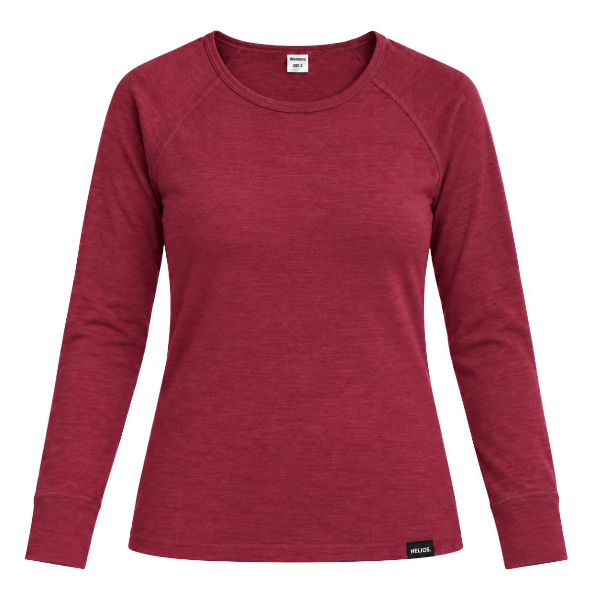 Helios Merino One, skiundertrøje, dame, rød Helios Merino One, skiundertrøje, dame, rød