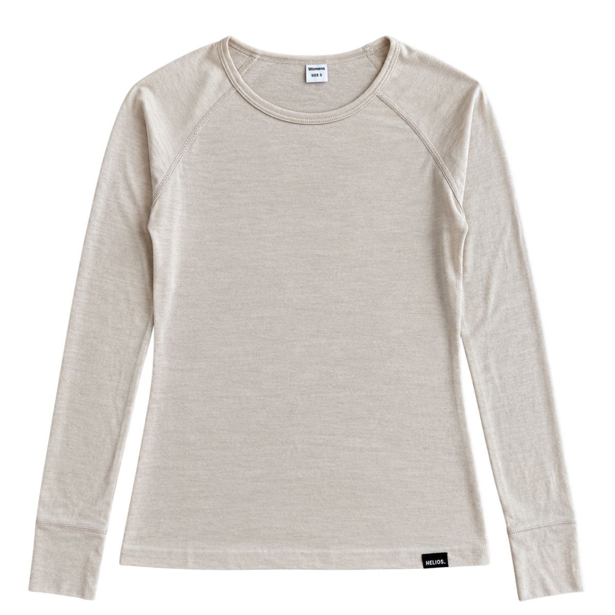 Helios Merino One, skiundertrøje, junior, beige Helios Merino One, skiundertrøje, junior, beige