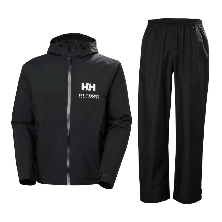 Helly Hansen Ace Regnsæt, herre, sort Helly Hansen Ace Regnsæt, herre, sort