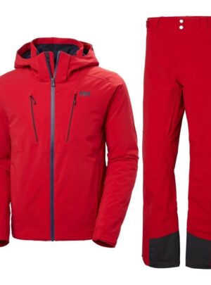 Helly Hansen Alpha 4.0 Skisæt, herre, rød