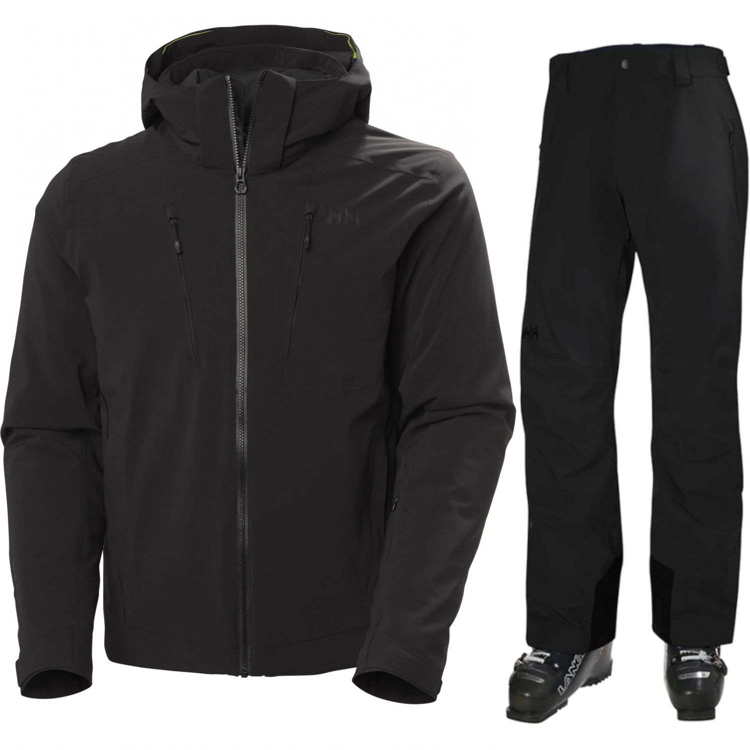 Helly Hansen Alpha/Legendary skisæt, Herre, sort Helly Hansen Alpha/Legendary skisæt, Herre, sort