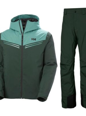 Helly Hansen Alpine Insulated Skisæt, herre, grøn