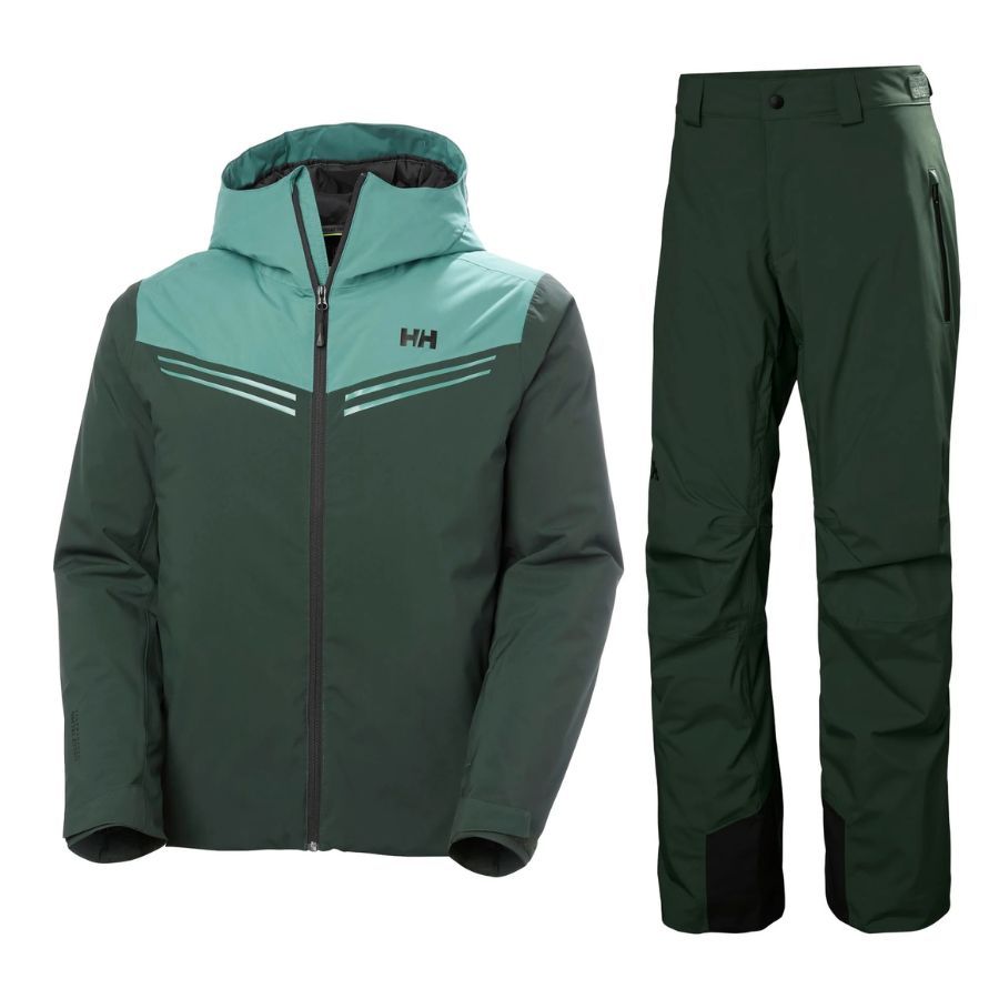 Helly Hansen Alpine Insulated Skisæt, herre, grøn Helly Hansen Alpine Insulated Skisæt, herre, grøn
