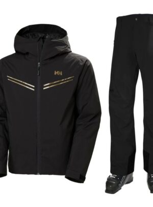 Helly Hansen Alpine Insulated Skisæt, herre, sort