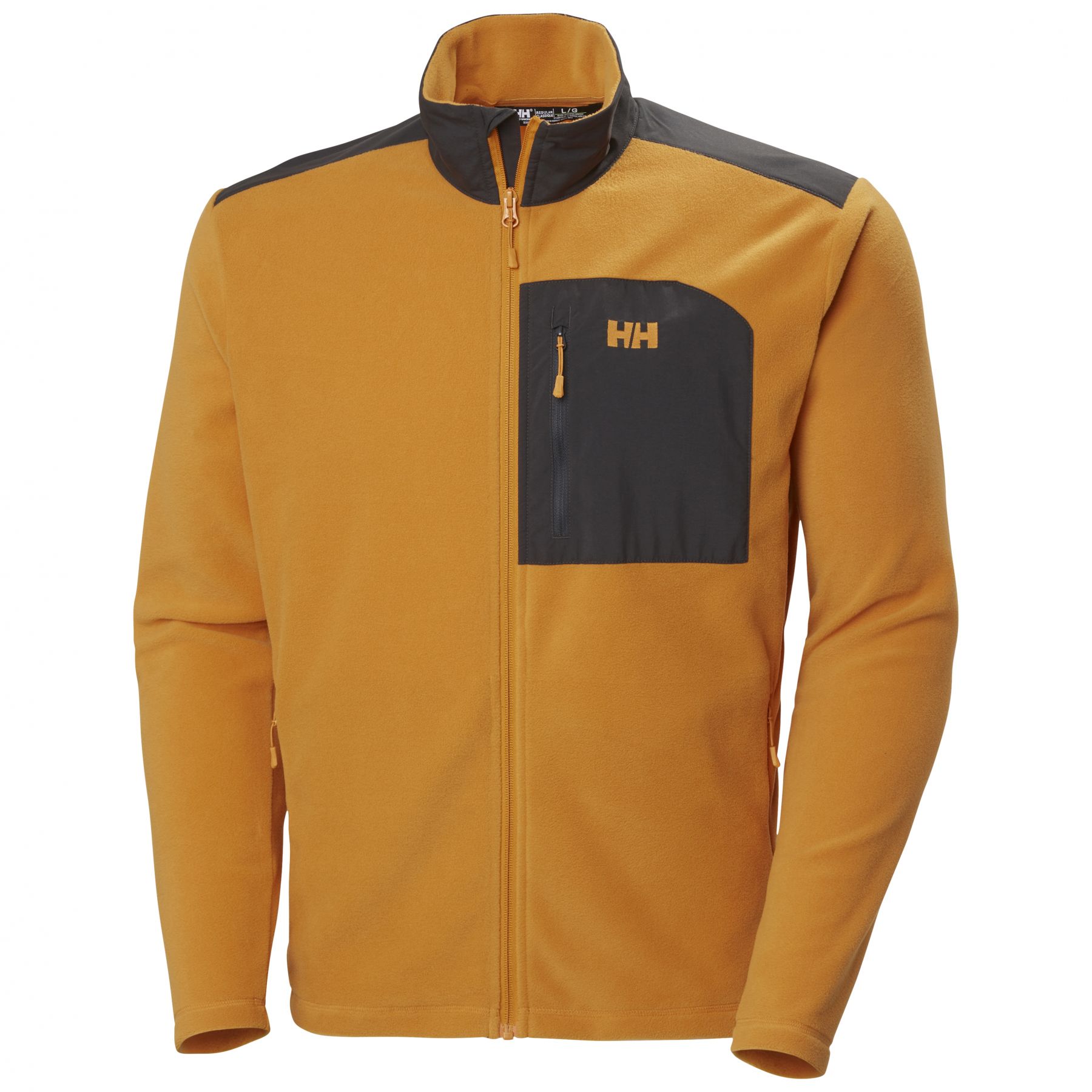 Helly Hansen Daybreaker Block, fleecejakke, herre, gul Helly Hansen Daybreaker Block, fleecejakke, herre, gul