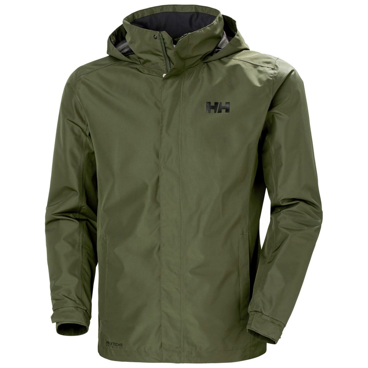Helly Hansen Dubliner regnjakke, herre, grøn Helly Hansen Dubliner regnjakke, herre, grøn