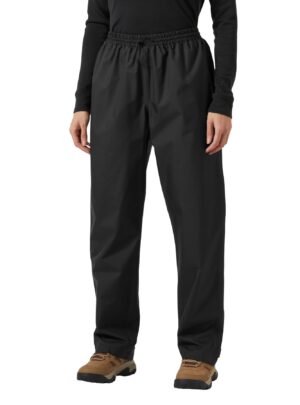 Helly Hansen HH Rain, regnbukser, dame, sort
